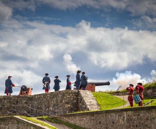 canada nova scotia fortress louisbourg national historic site tb