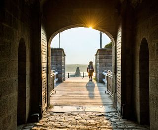 canada nova scotia halifax citadel entrance tb