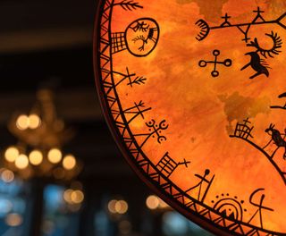 finland inari sami drum