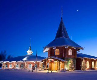 finnish lapland santa claus village rovaniemi vf