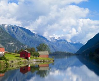 fjord norway gudvangen village naeroyfjord doll