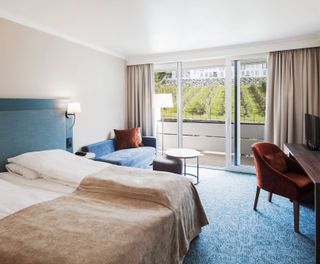 hotel ullensvang standard bedroom