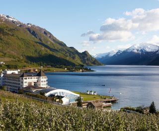 hotel ullensvang view over fjord hardanger region