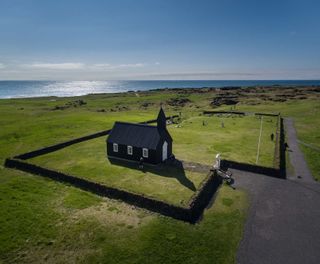 Iceland Snaefellsnes Budir Church