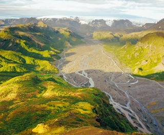 iceland south west thorsmork drone gt