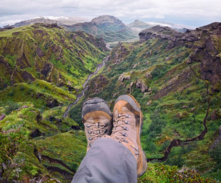 iceland south west thorsmork hiking boots adstk