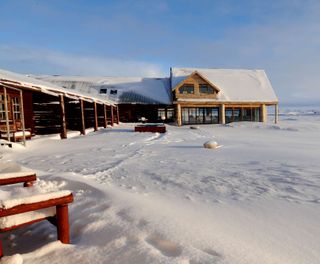 iceland south west winter view outside ranga