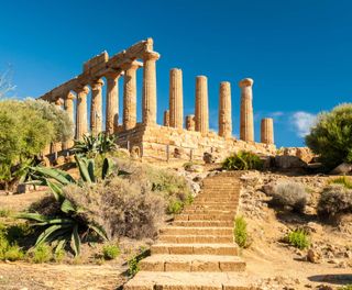 italy temple of juno agrigento sicily istk