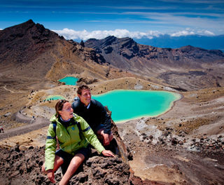 new zealand tongariro national park hikers tnz