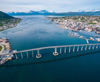 northern norway tromso bridge istk