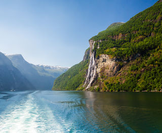 norway fjords seven sisters falls geirangerfjord istk