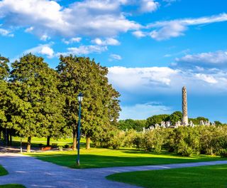 norway frogner park oslo astk