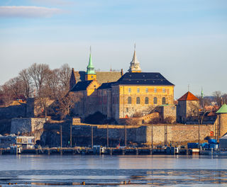 norway oslo winter akershus fort istk