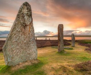 Sunrise at the Ring of Brodgar, Orkney Islands