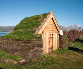 south greenland brattahlid church istk