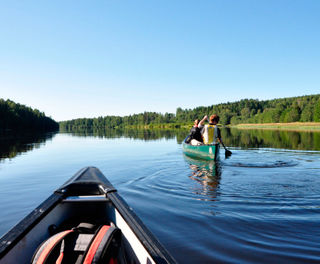 sweden varmland wilderness canoes wtrwld