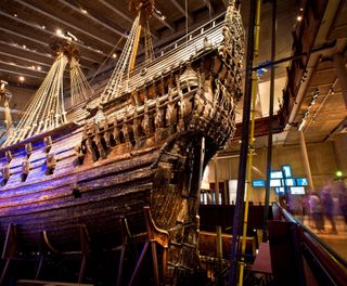 sweden vasa museum stockholm interior astk