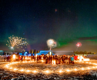 swedish lapland icehotel27 new year fireworks