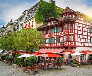 switzerland lucerne old town astk