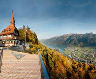 switzerland view over interlanken hans zurbuchen