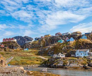 west greenland colourful houses of sisimiut istk