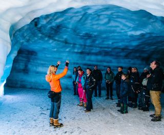 west hotel husafell scenic surrounds into the glacier langjokull