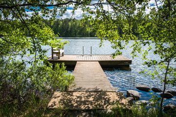 finland jetty and lake view istk