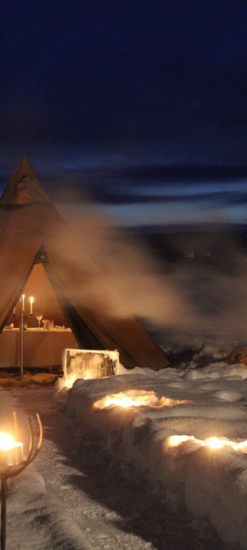 Treehotel ice dining