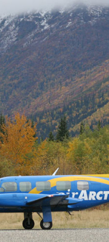 alaska arctic circle by air from fairbanks