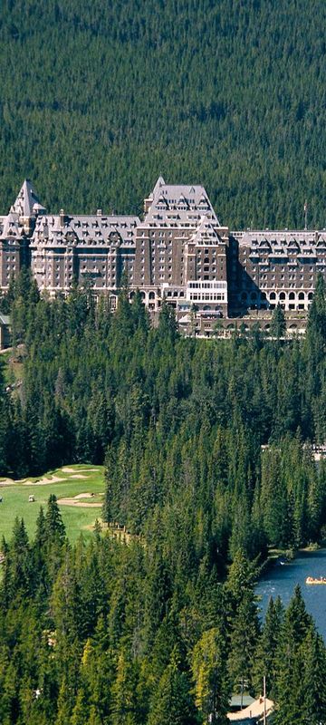 alberta fairmont banff springs exterior