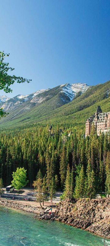 alberta fairmont banff springs mountain view