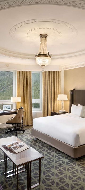 alberta fairmont banff springs signature mountain view room