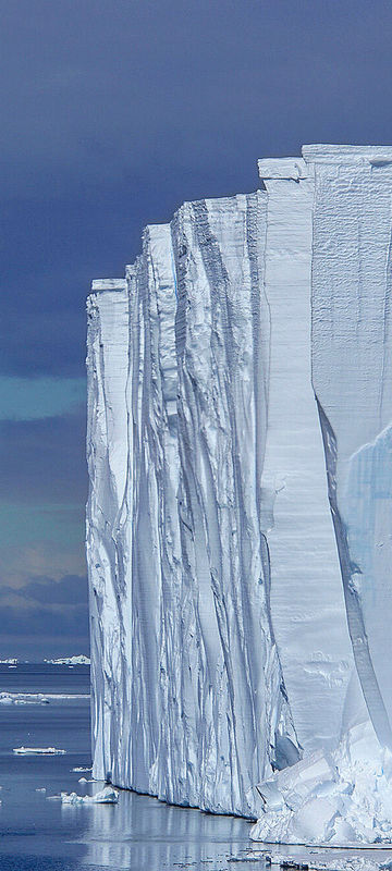 antarctica tabular iceberg ross sea astk