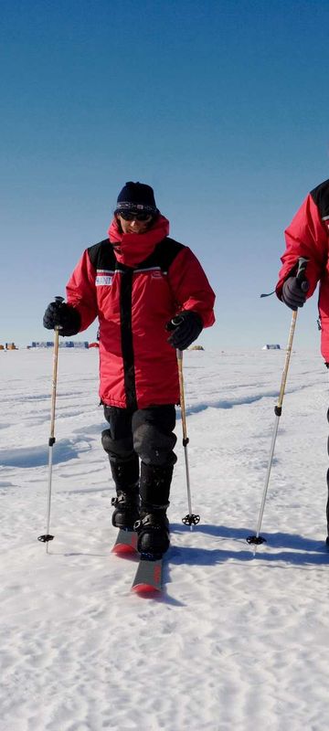 antarctica union glacier cross country skiing ani