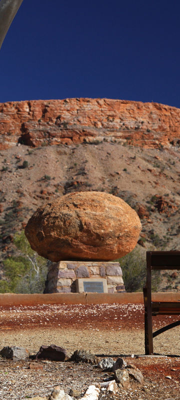 australia northern territory alice springs john flynns flying doctor monument istk