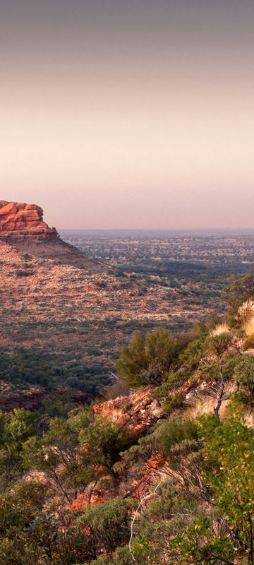 australia northern territory kings canyon sunrise istk