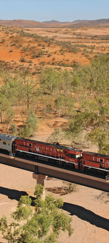 australia the ghan rail journey through outback