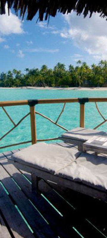 bora bora pearl beach resort and spa bungalow deck