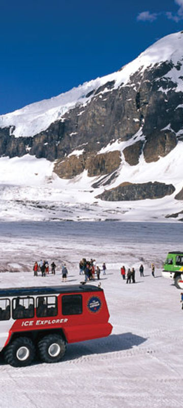 Ice Explorer on the Athabasca Glacier, Columbia Icefields