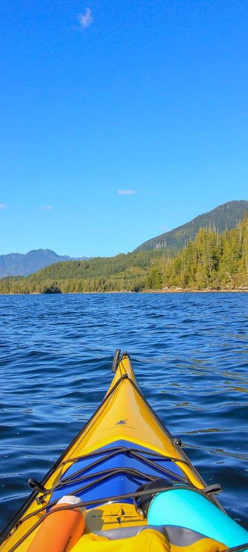 canada british columbia kayaking vancouver island pov istk