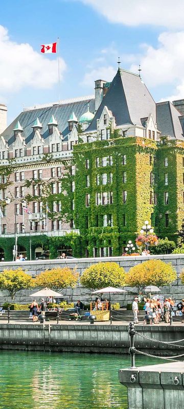 canada inner harbour victoria vancouver island bc istk