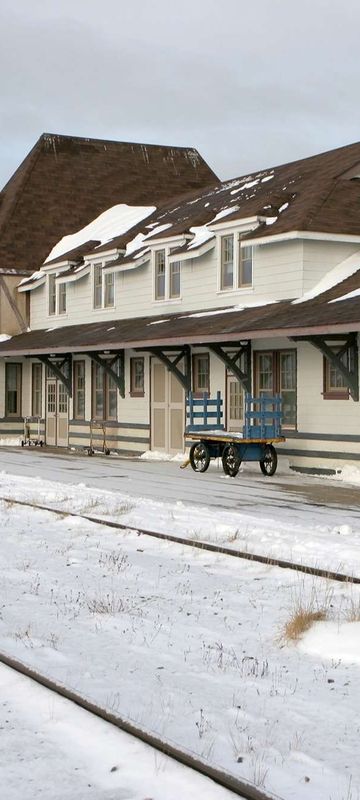 canada manitoba railway station in churchill istk