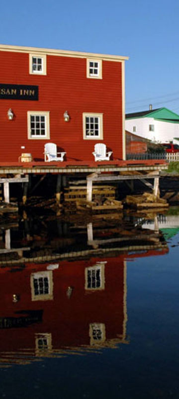 canada newfoundland artisan inn trinity exterior