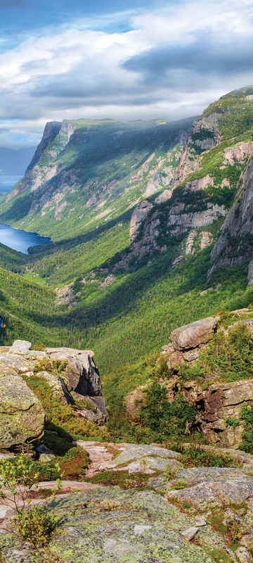 canada newfoundland gros morne western brook pond fjord nlt