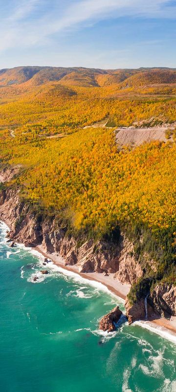 canada nova scotia cape smokey coastline cabot trail nstb