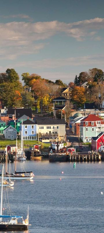 canada nova scotia lunenburg waterfront istk