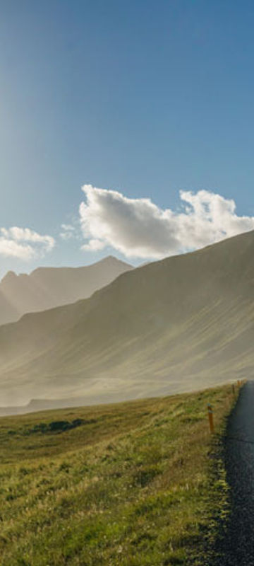 east iceland coast road and mountains rth