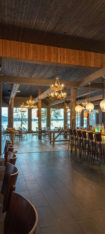 finnish lapland inari lobby bar