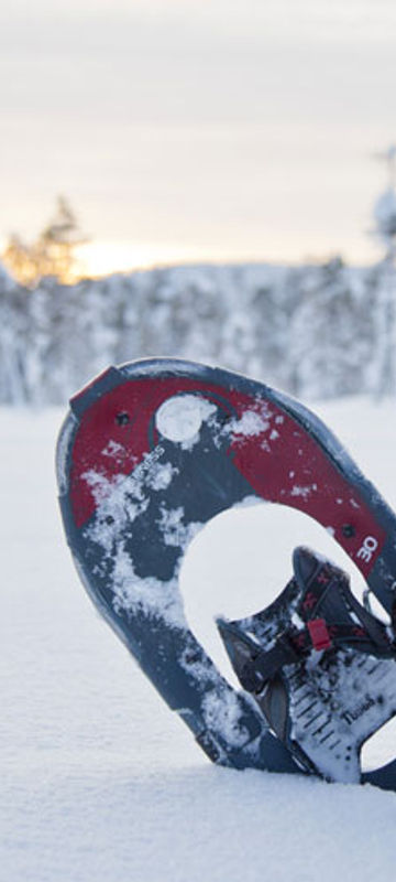 finnish lapland nellim snowshoes