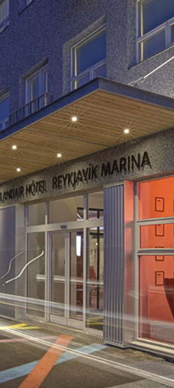 hotel reykjavik marina exterior